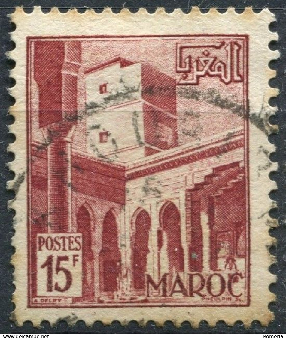 Maroc - 1949 -> 1954 - Lot série courante - oblitérés - Yt 277-279-280->284-306-308-308A-309-310-310A-312-313-314-333