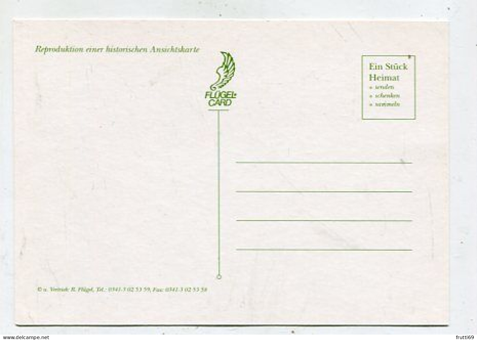 AK 136555 GERMANY - Weida I. Th. - MODERN REPRODUCTION CARD - Weida