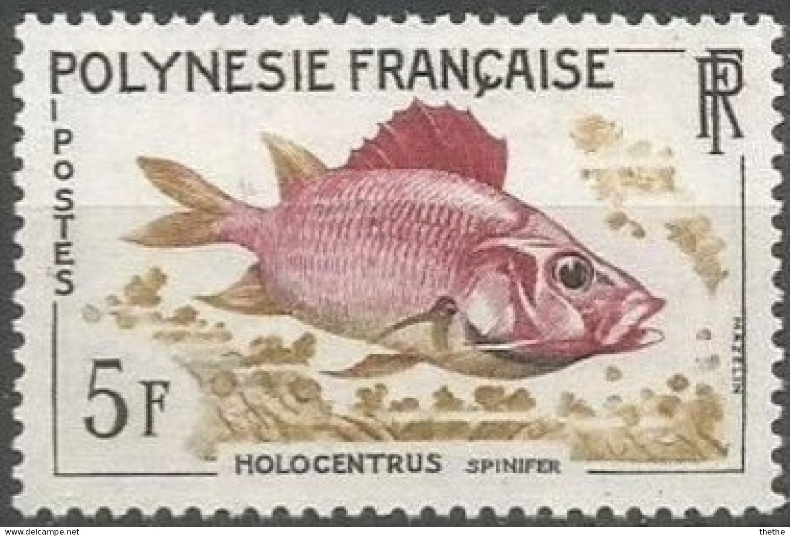 POLYNESIE -  Écureuil épineux (Holocentrus Spinifer) - Neufs