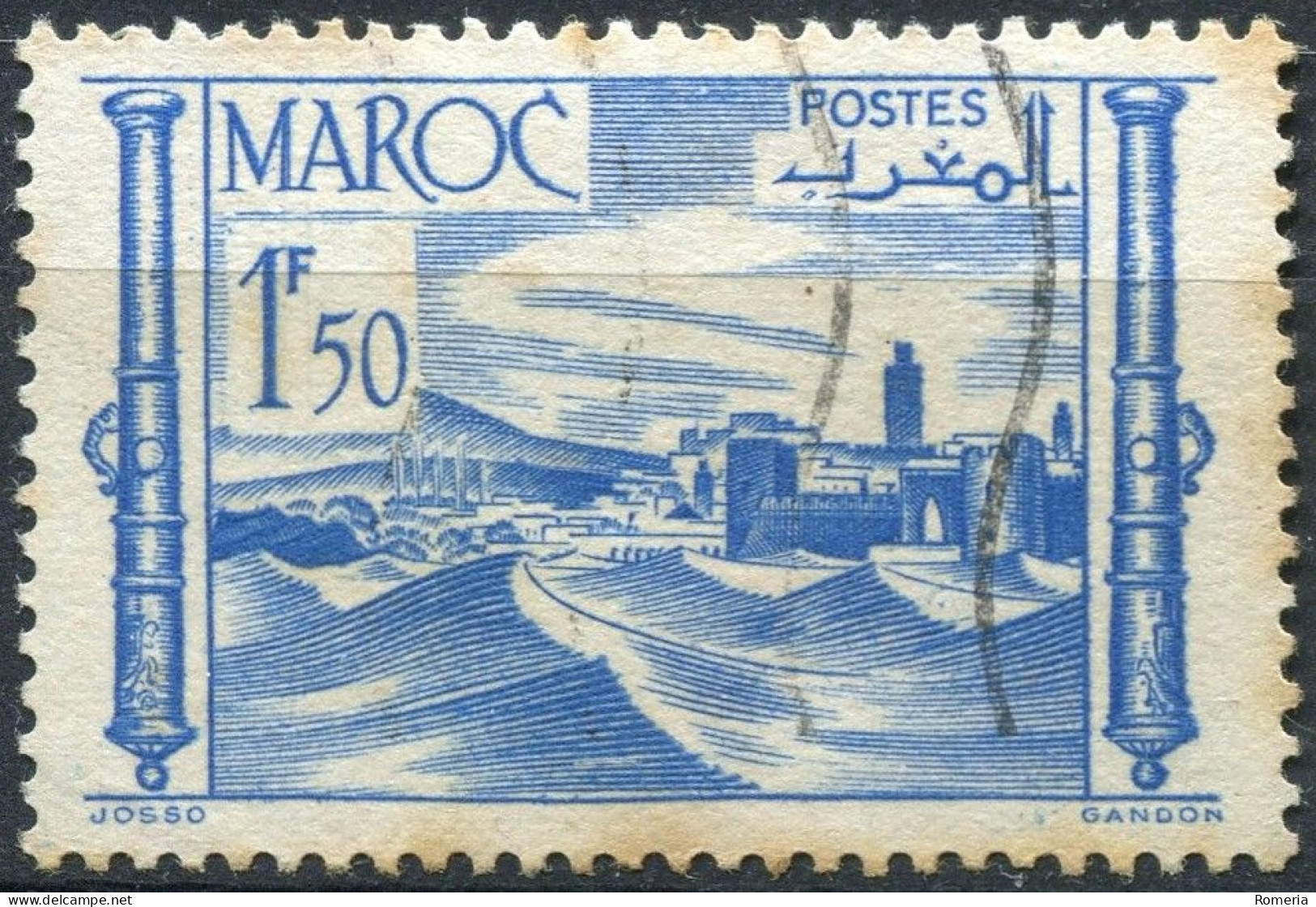 Maroc - 1947 -> 1954 - Lot série courante - oblitérés - Yt 246 -> 258 (Sauf 258 A) - 292-293-298-305-327-328-334