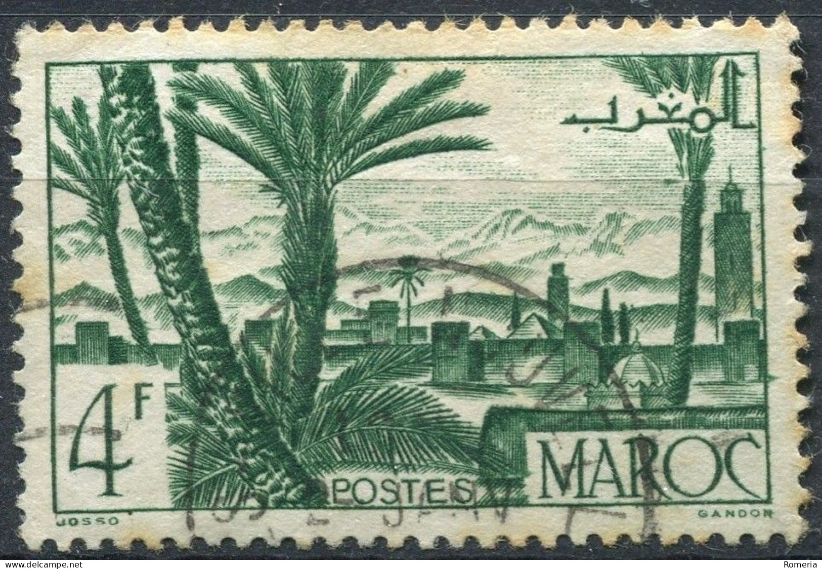 Maroc - 1947 -> 1954 - Lot série courante - oblitérés - Yt 246 -> 258 (Sauf 258 A) - 292-293-298-305-327-328-334