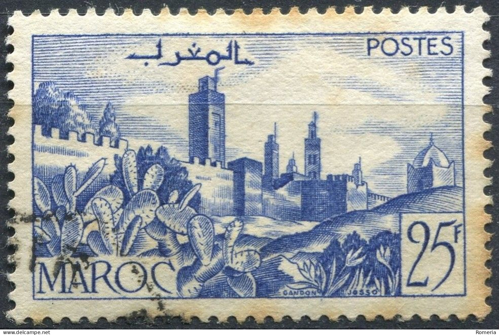 Maroc - 1947 -> 1954 - Lot série courante - oblitérés - Yt 246 -> 258 (Sauf 258 A) - 292-293-298-305-327-328-334