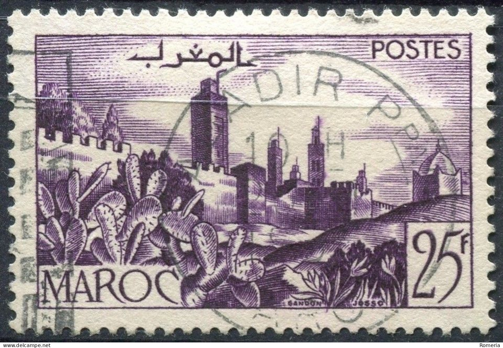 Maroc - 1947 -> 1954 - Lot série courante - oblitérés - Yt 246 -> 258 (Sauf 258 A) - 292-293-298-305-327-328-334