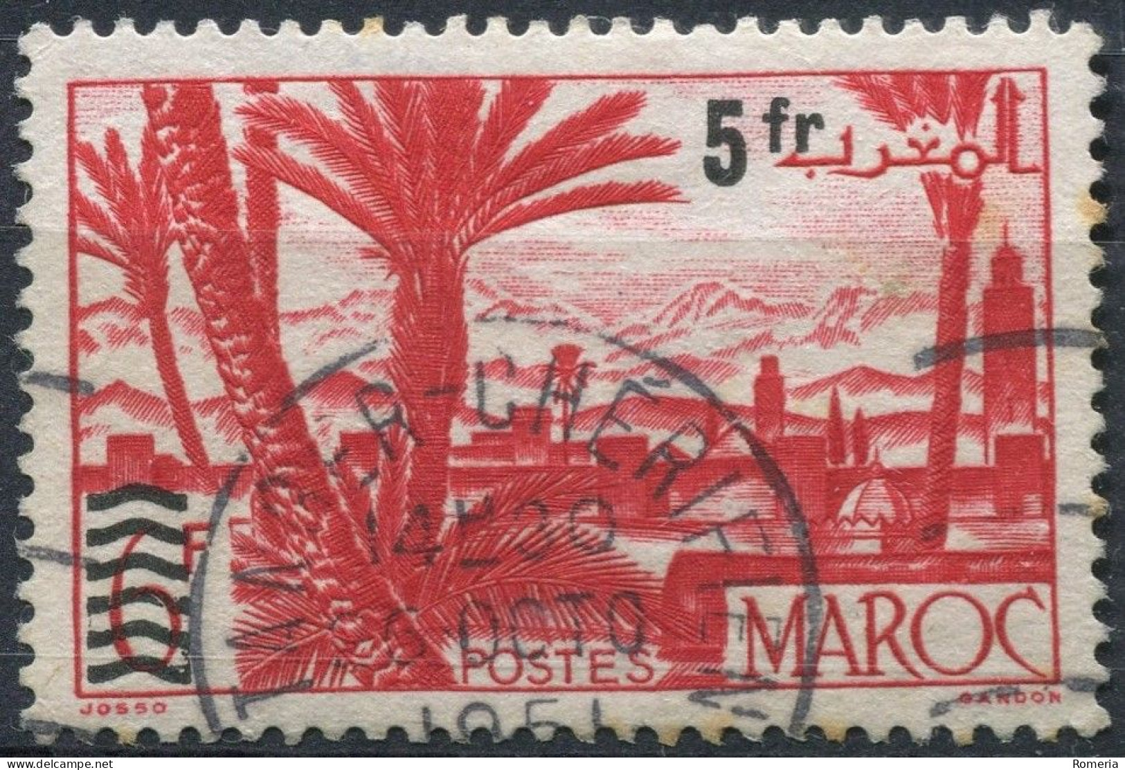 Maroc - 1947 -> 1954 - Lot série courante - oblitérés - Yt 246 -> 258 (Sauf 258 A) - 292-293-298-305-327-328-334