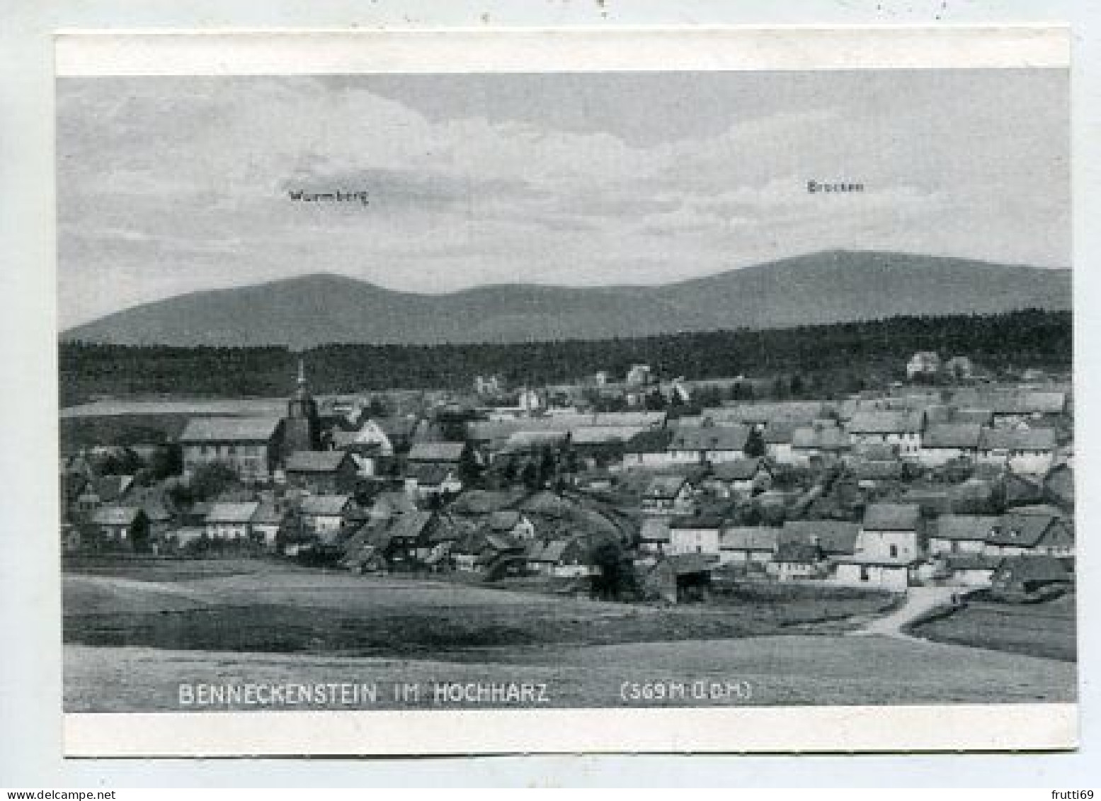 AK 136564 GERMANY - Benneckenstein Im Hochharz  - MODERN REPRODUCTION CARD - Unterharz