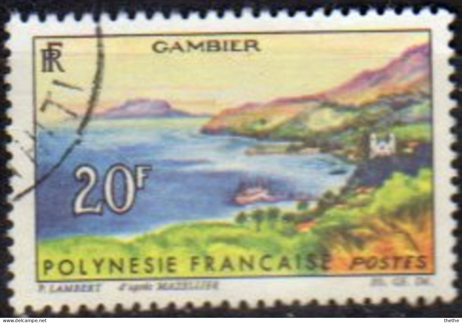 POLYNESIE - Gambier (Îles) - Oblitérés