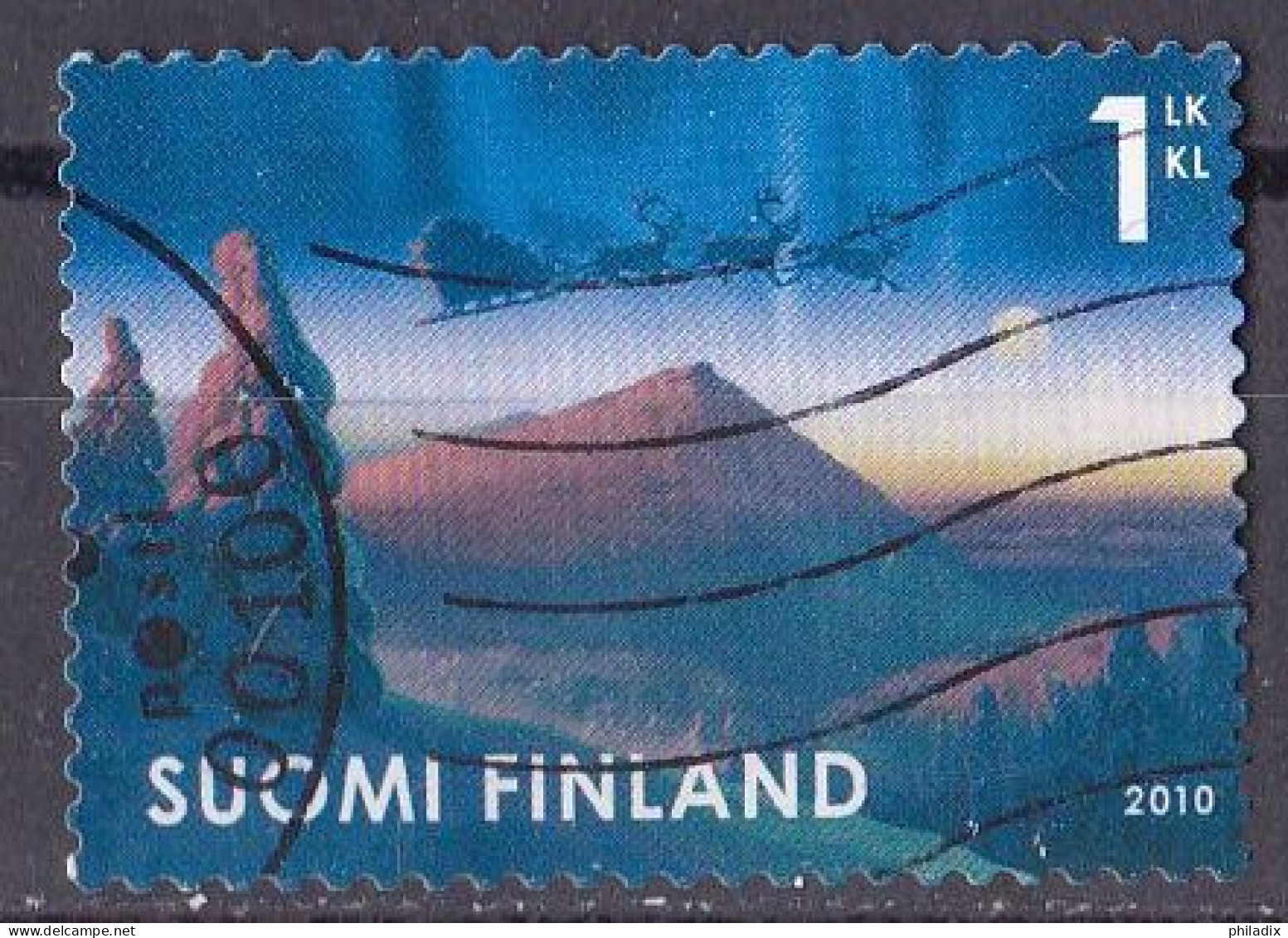 Finnland Marke Von 2010 O/used (A3-10) - Gebraucht