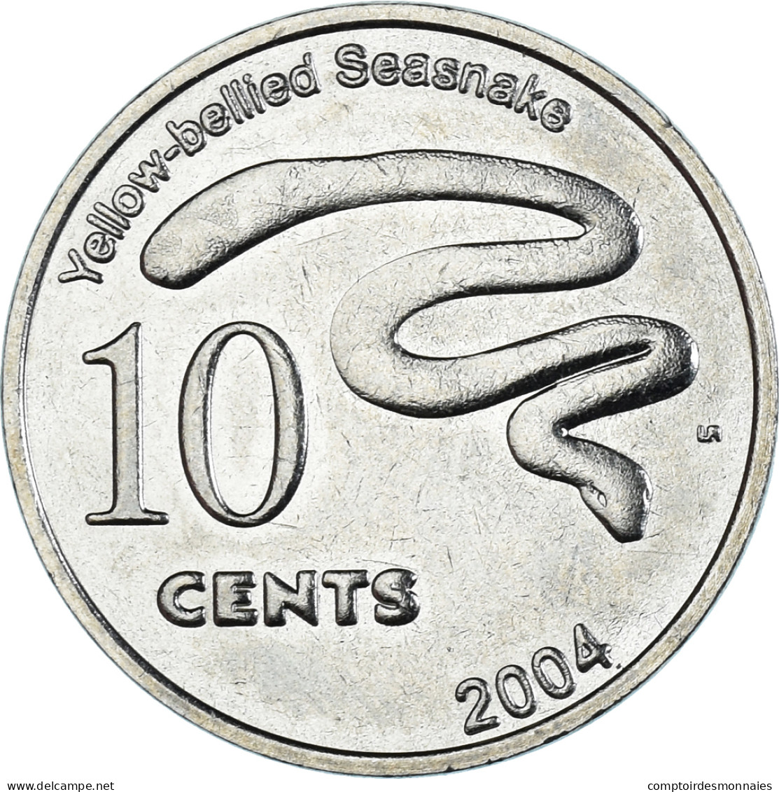 Monnaie, COCOS (KEELING) ISLANDS, 10 Cents, 2004, SPL, Cupro-nickel - 10 Cents