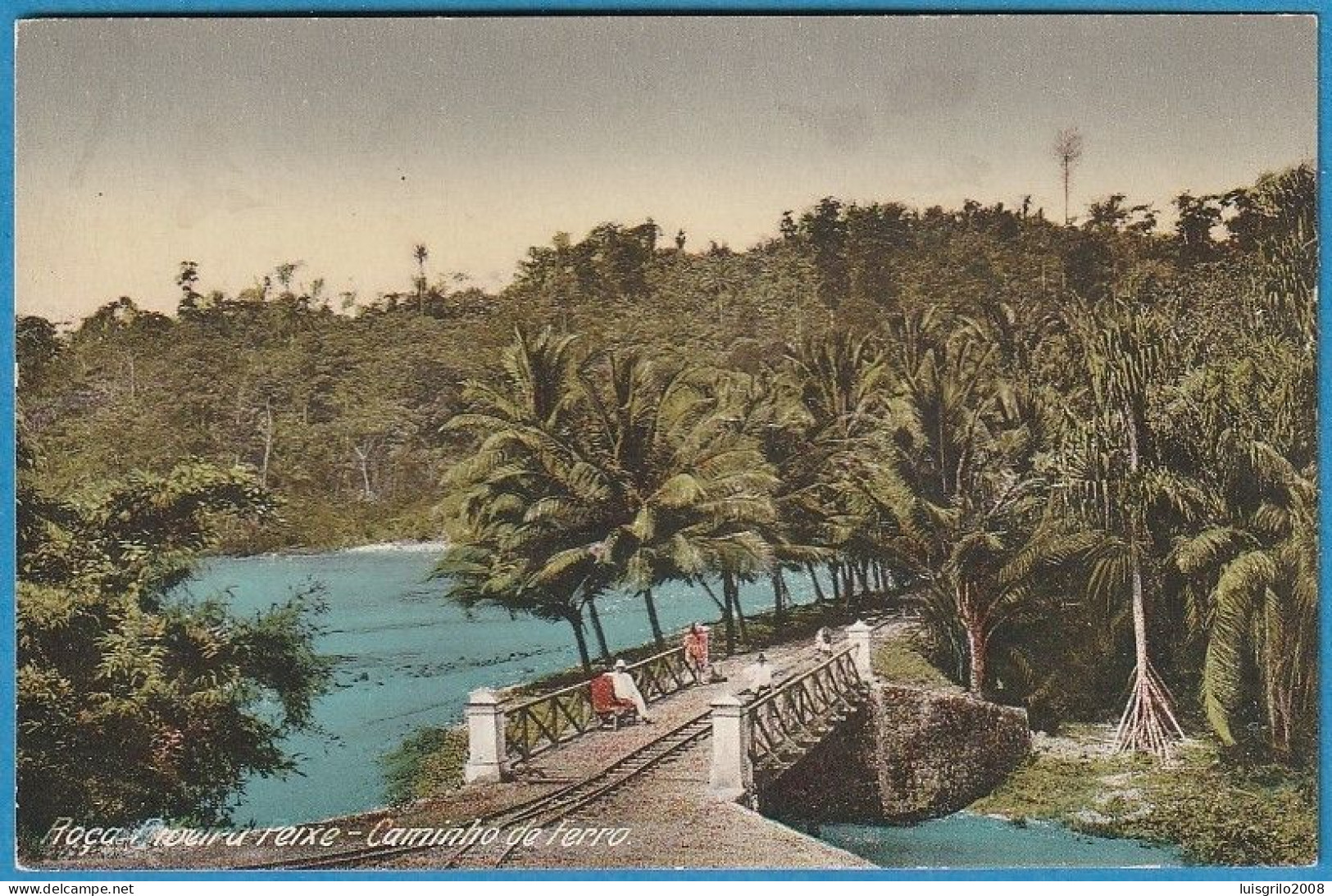 S. Tomé E Princípe - Roça Ribeira Peixe. Caminho De Ferro - Sao Tome En Principe