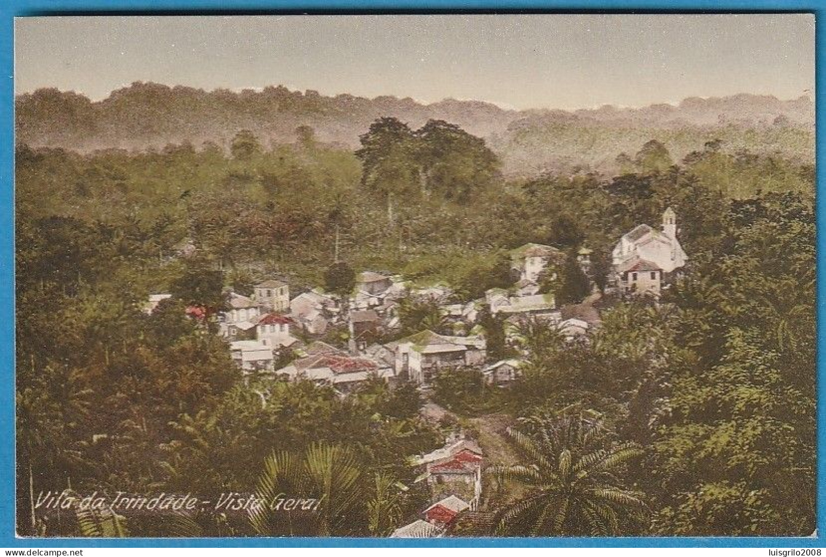 S. Tomé E Princípe - Vila Da Trindade. Vista Geral - Sao Tome And Principe