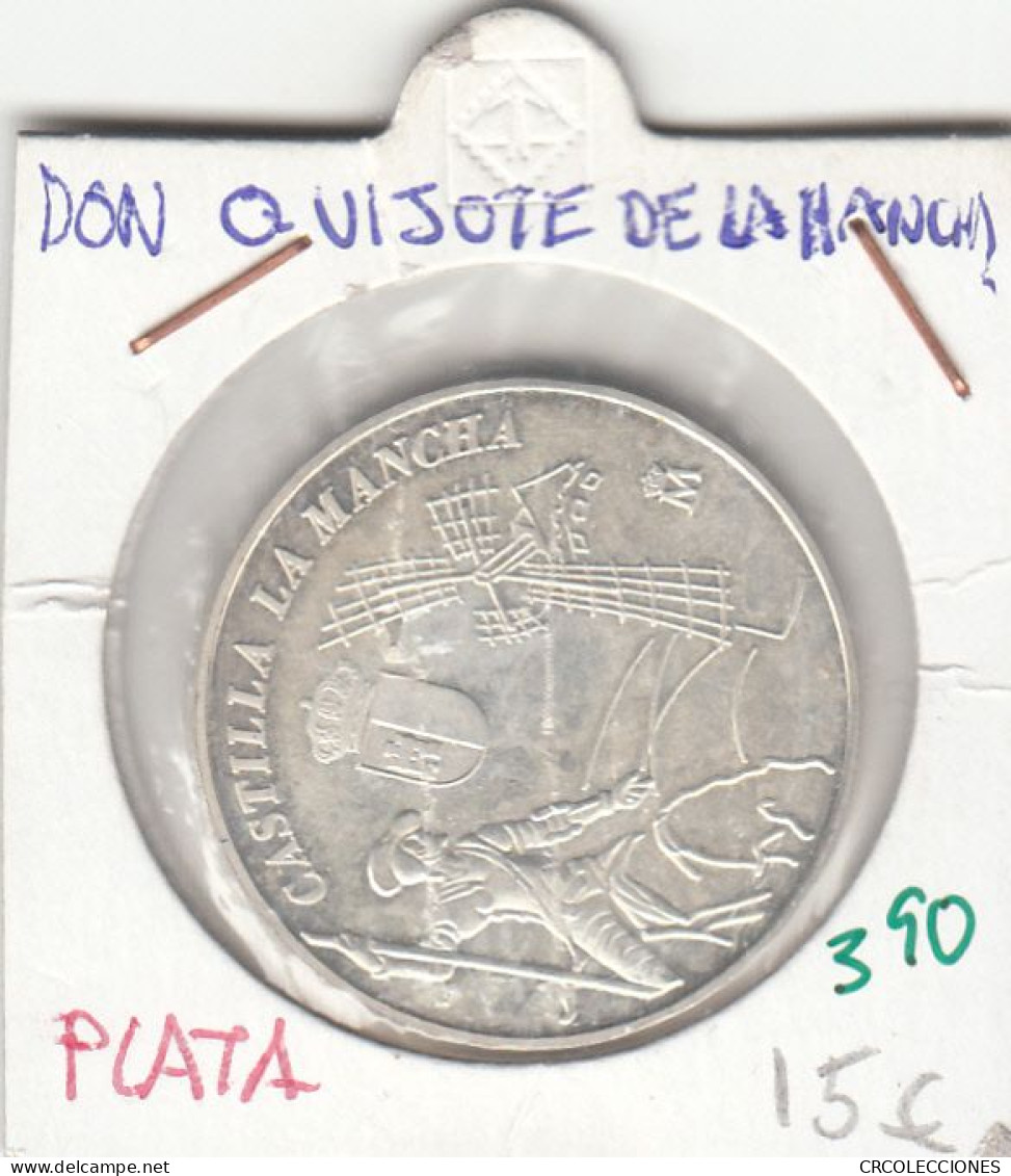 CRM0390 MEDALLA DON QUIJOTE DE LA MANCHA PLATA - Non Classificati