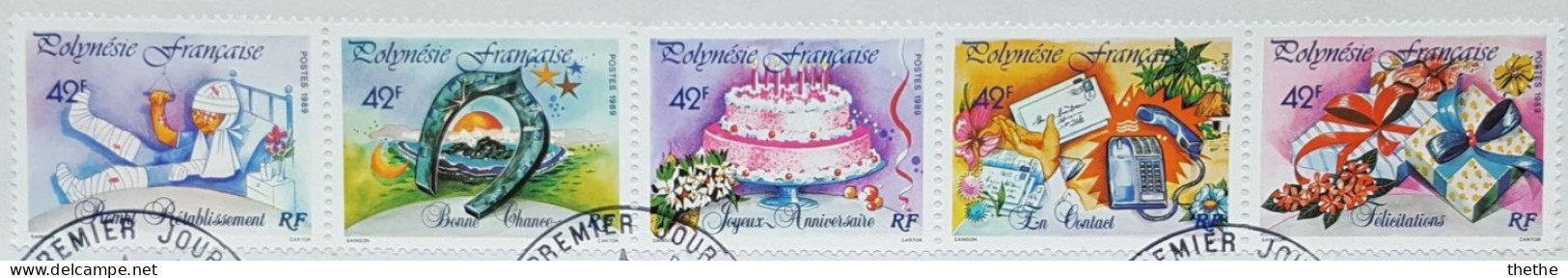 POLYNESIE - Messages Personnels - Used Stamps