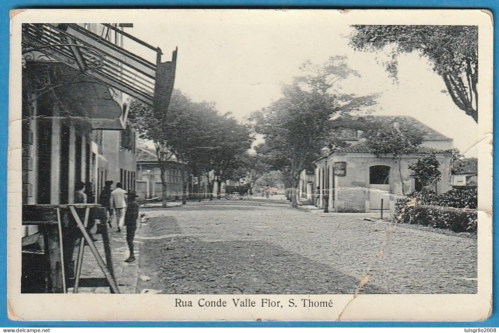 S. Tomé E Princípe - Rua Conde Valle Flor, S. Thomé - Santo Tomé Y Príncipe