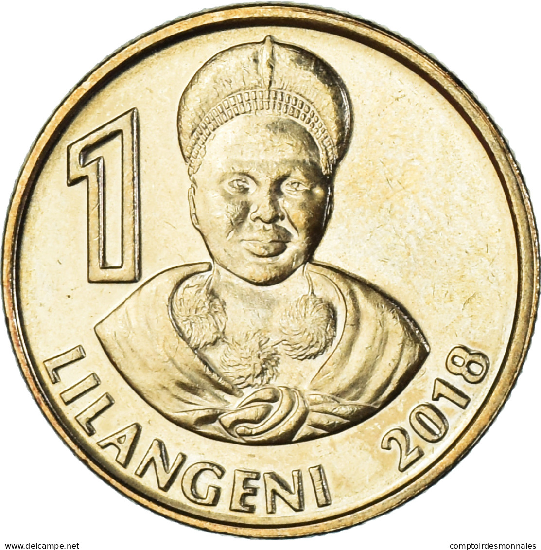 Monnaie, Eswatini, Lilangeni, 2018, ESWATINI., SPL, Bronze-Aluminium - Swaziland