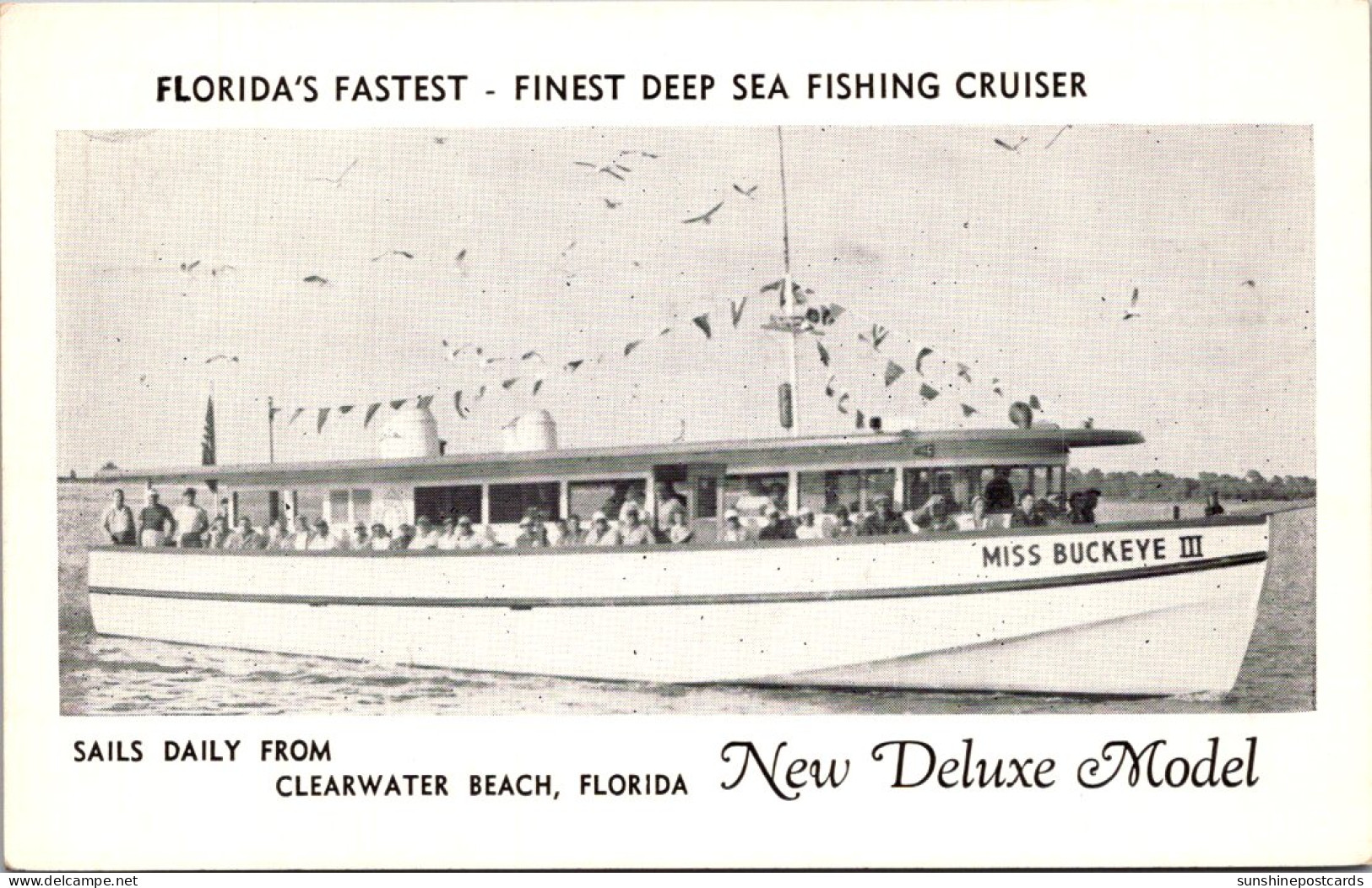 Florida Clearwater Beach Miss Buckeye III Deep Sea Fishing Cruiser - Clearwater