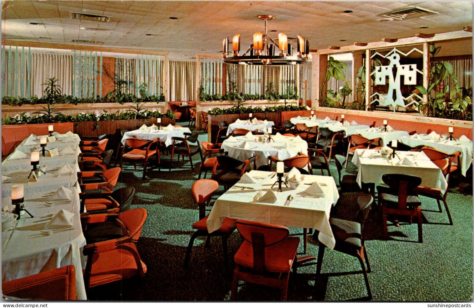 Florida Jacksonville Thunderbird Motor Hotel Restaurant 1966 - Jacksonville