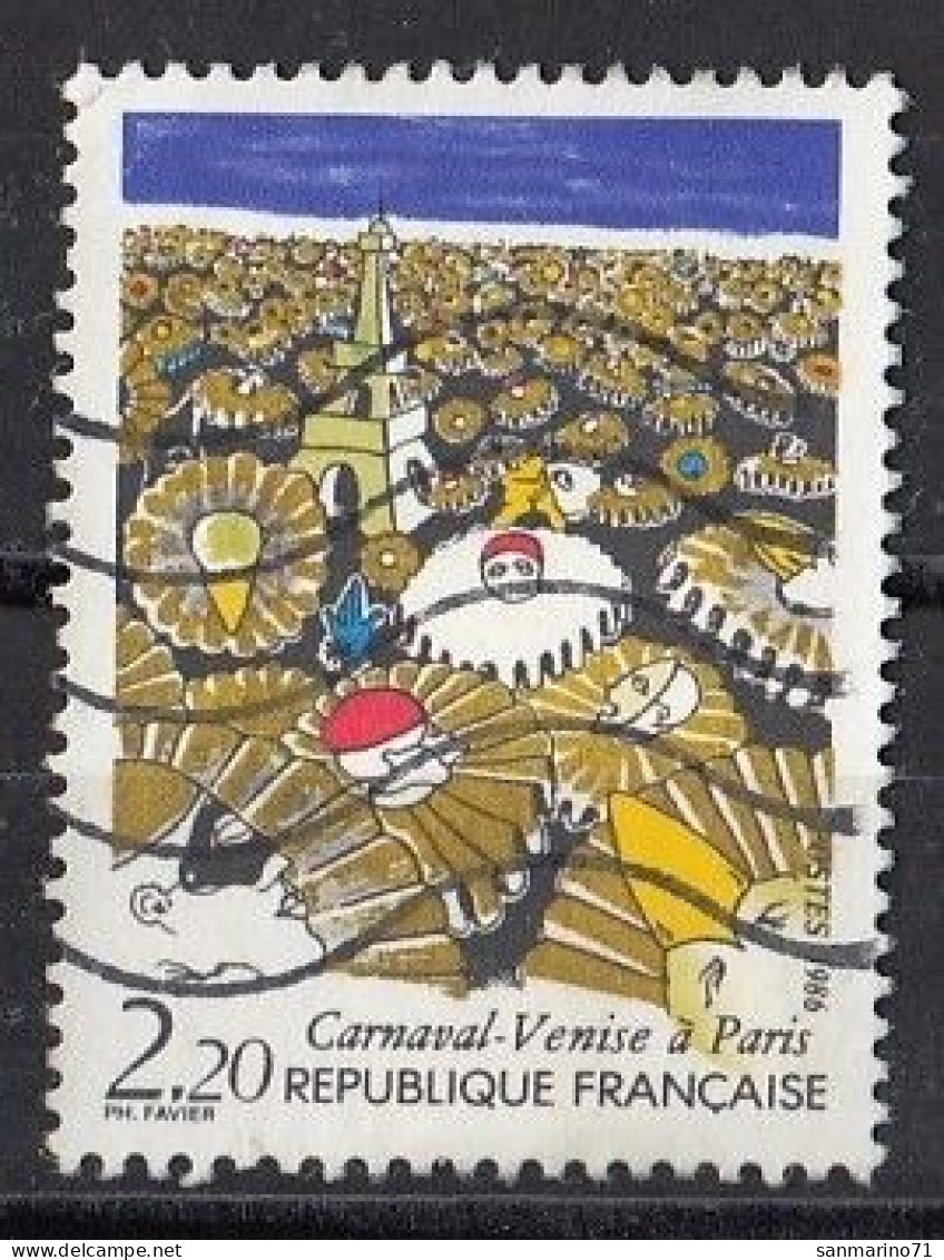 FRANCE 2531,used,falc Hinged - Carnaval