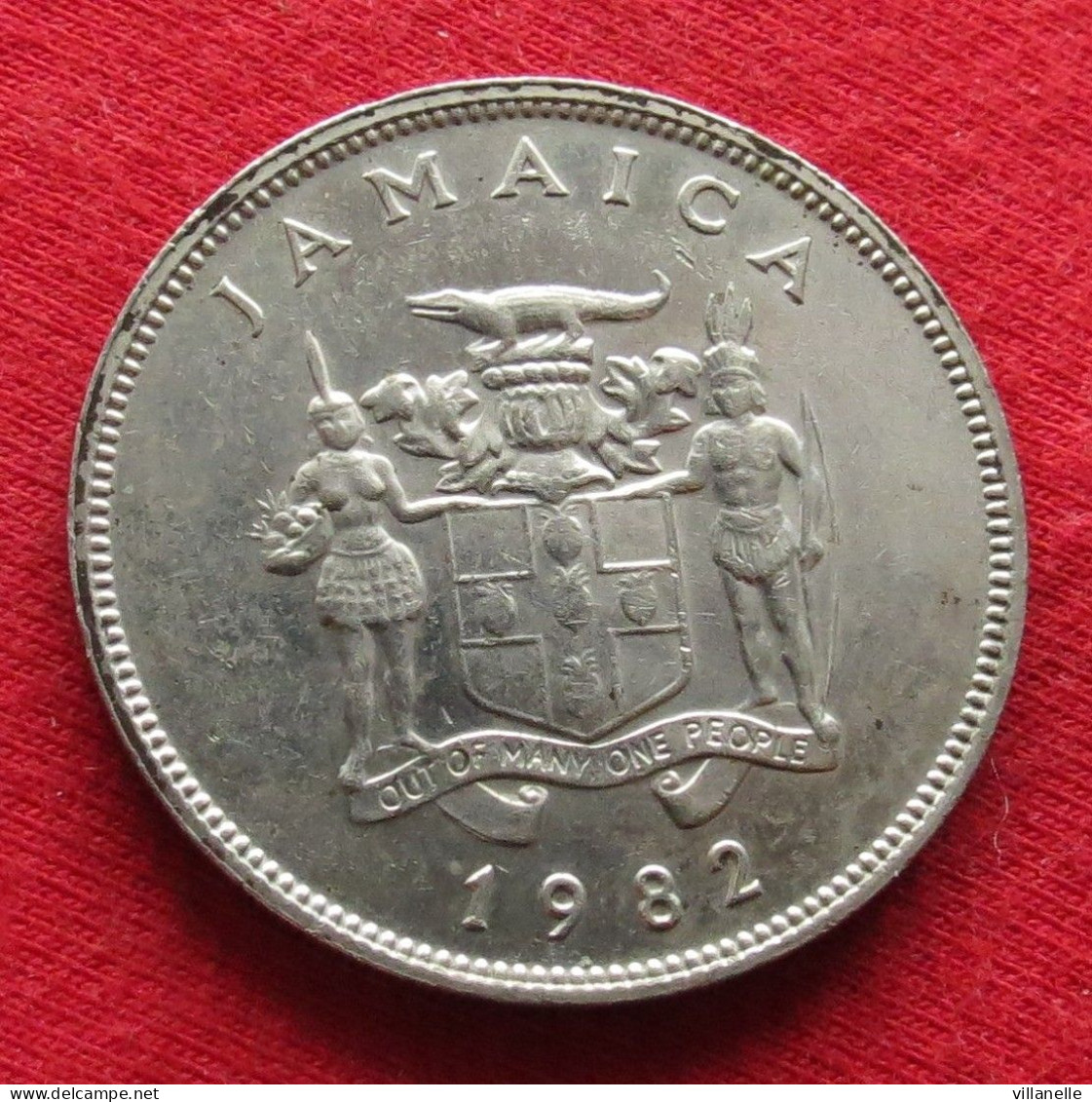 Jamaica 25 Cents 1982 KM# 49 Lt 70 *VT Jamaique Jamaika - Jamaica