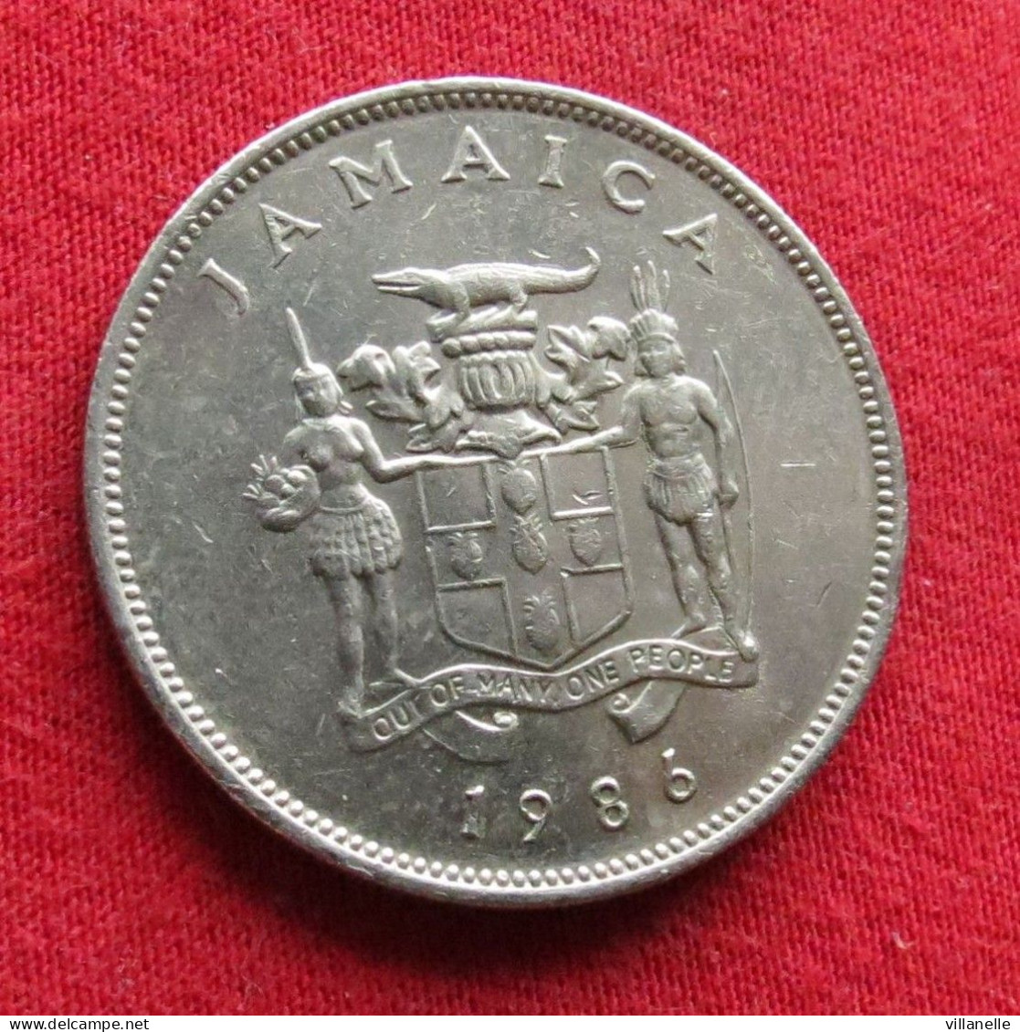 Jamaica 25 Cents 1986 KM# 49 Lt 51 *VT Jamaique Jamaika - Jamaica