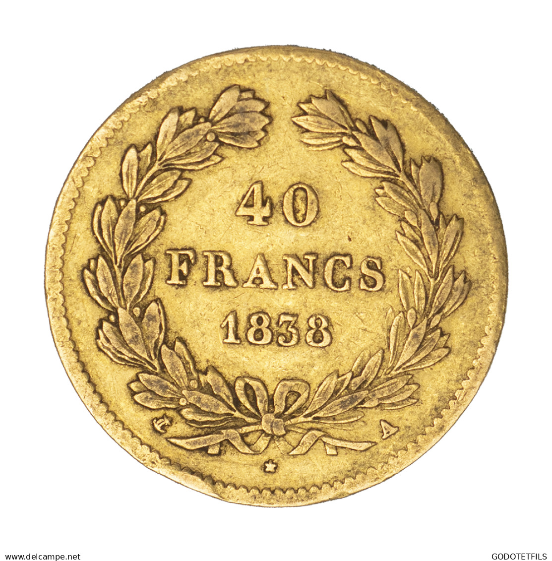 Louis-Philippe-40 Francs 1838 Paris - 40 Francs (or)