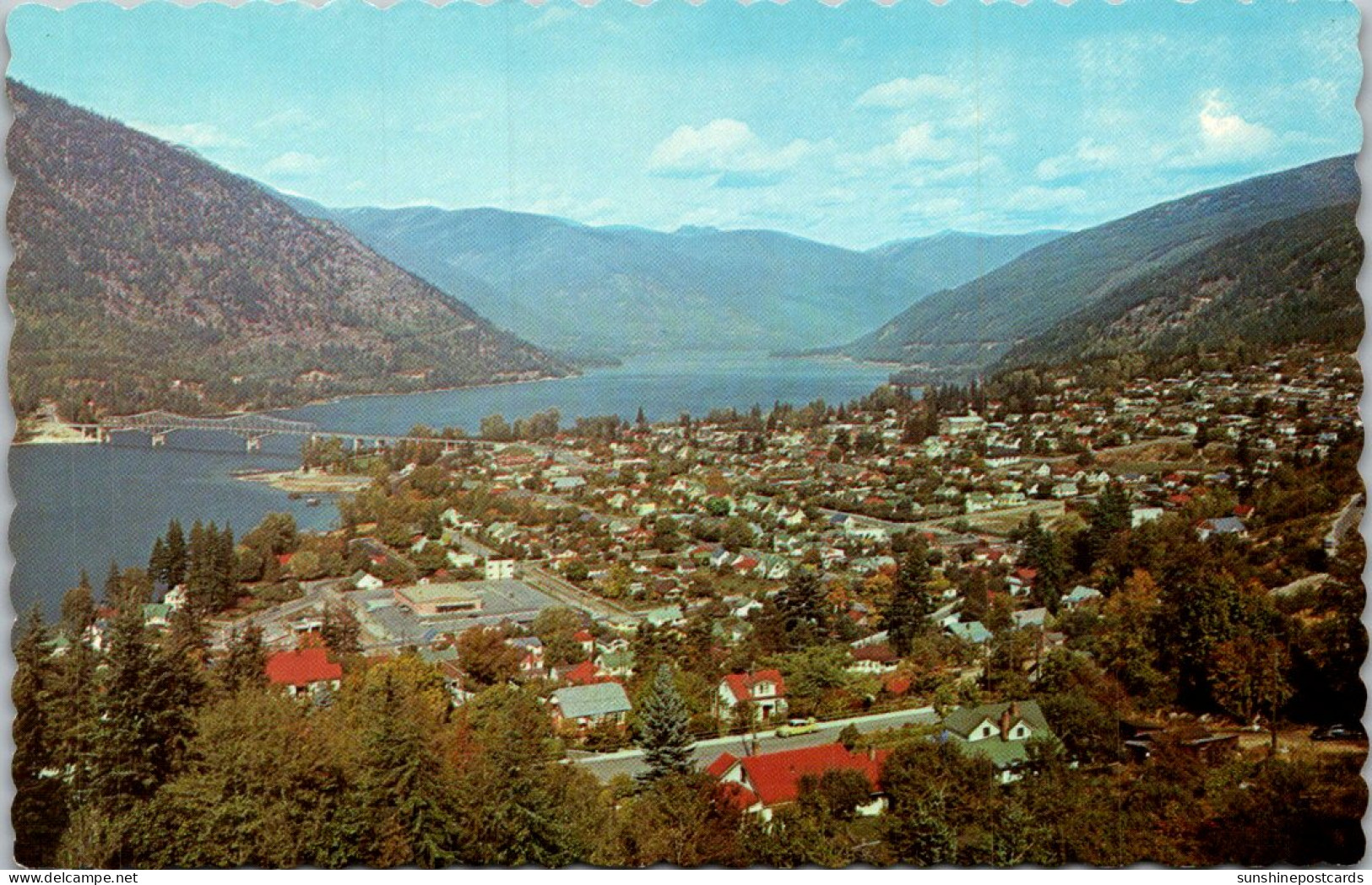 Canada Nelson Fairview Residential District Aerial View - Nelson