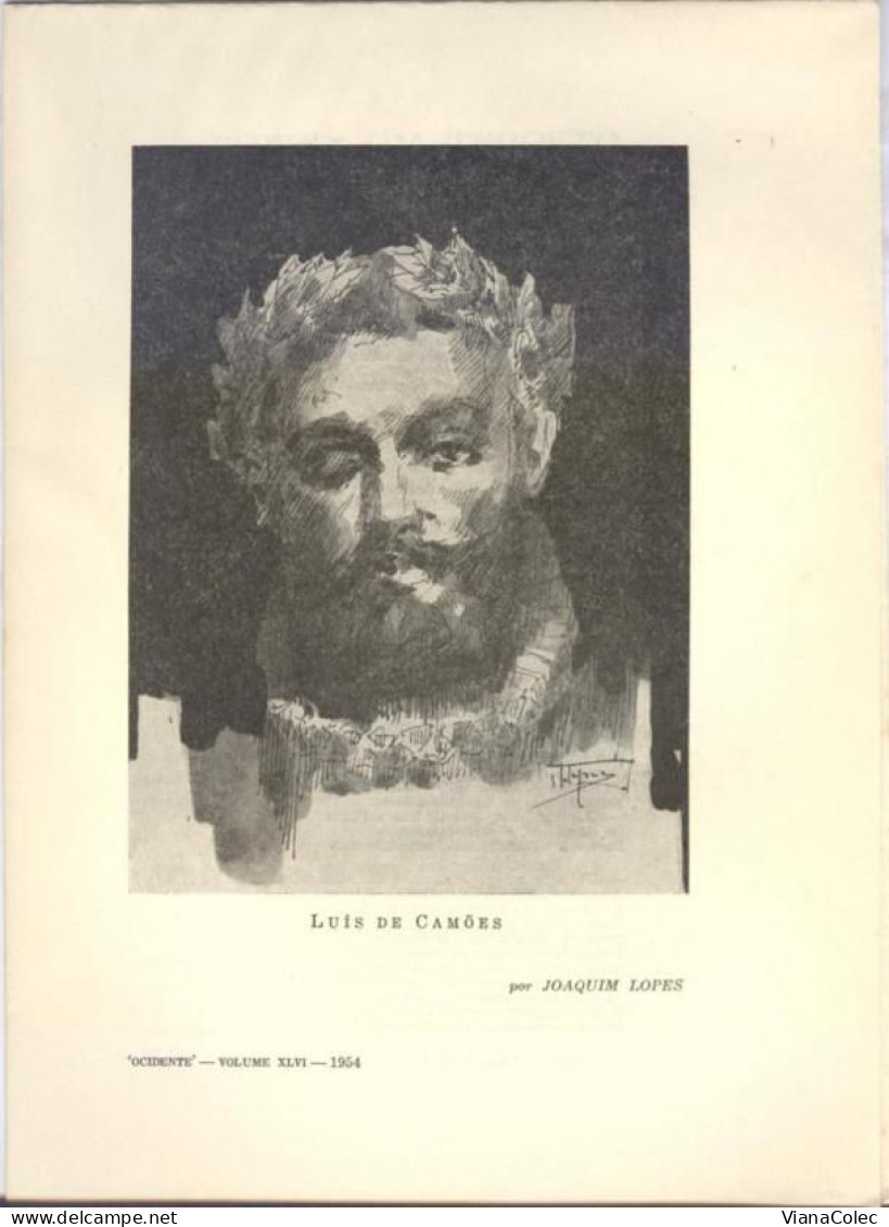 Ocidente - Volume XLVI (1954) Luís De Camões / Écloga Dos Faunos / Natércia Freire - Aardrijkskunde & Geschiedenis