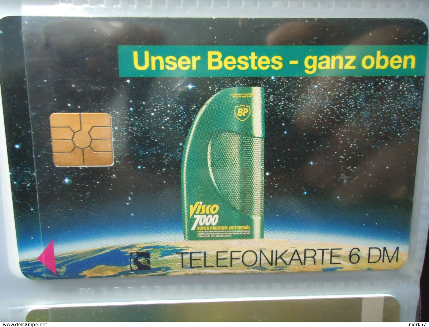 GERMANY  USED CARDS 6 DM ADVERSTISING  OIL - Peinture