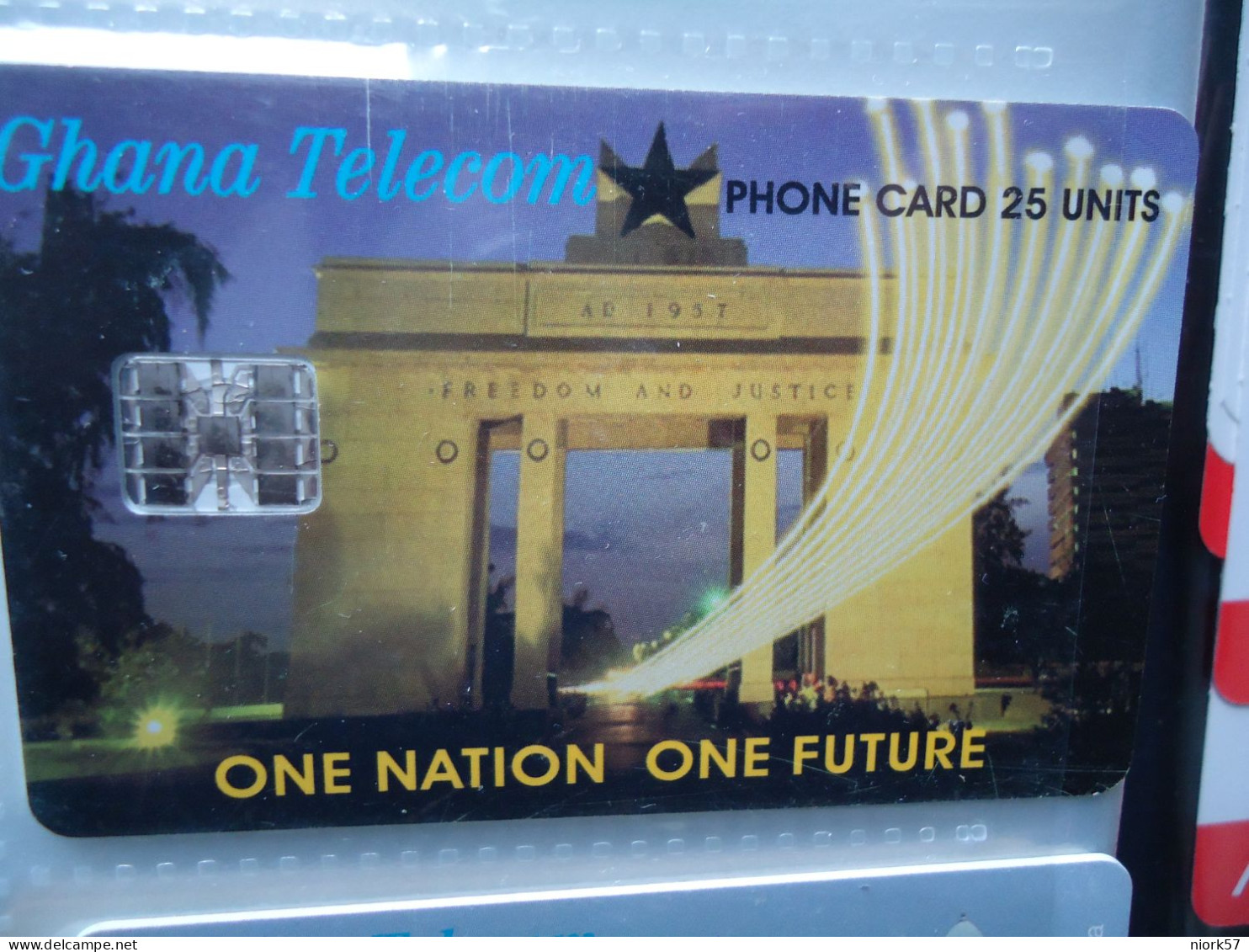 GHANA USED CARDS  MONUMENTS - Ghana