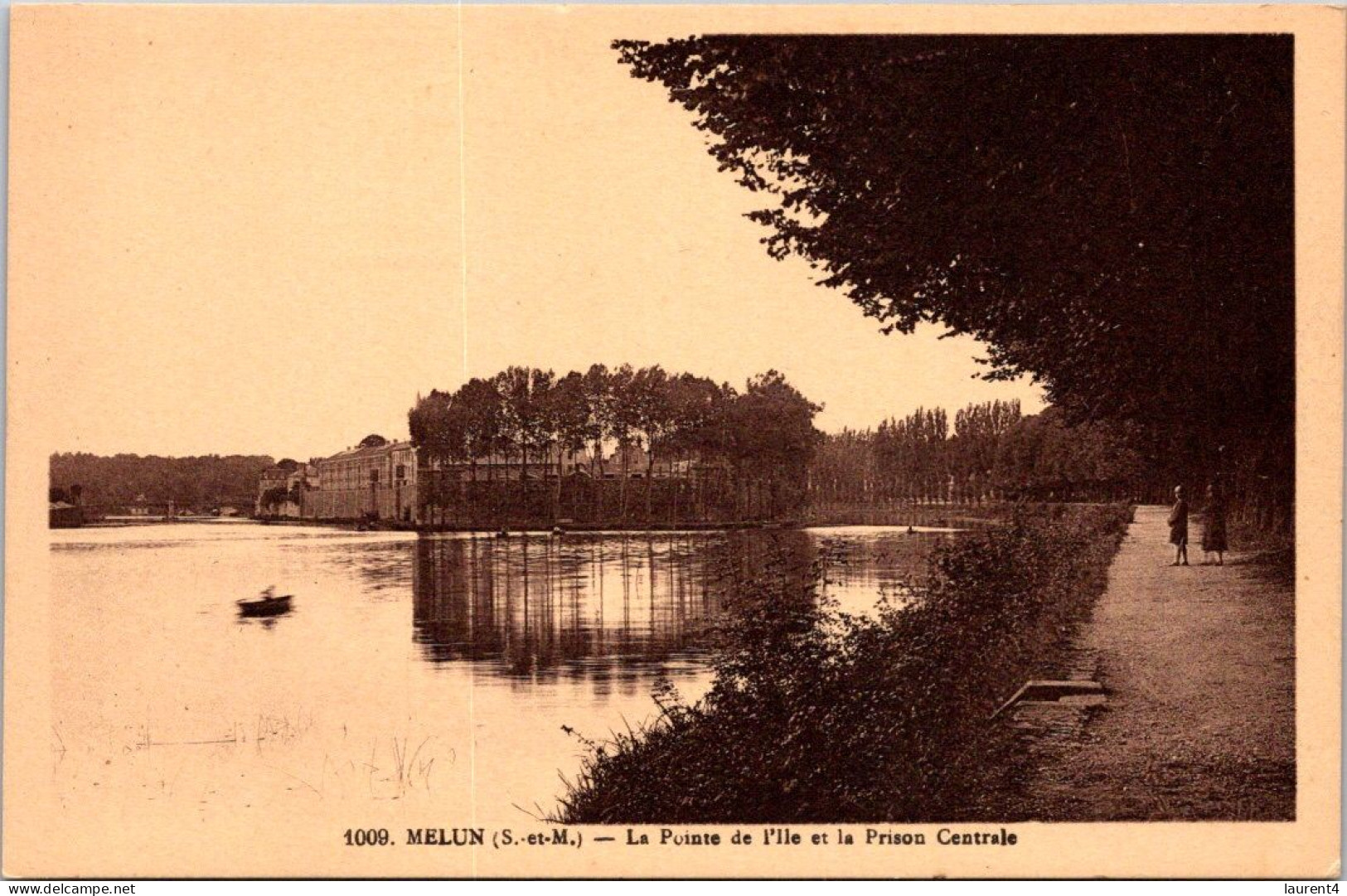 (2 R 46) Very Old - Sepia - France -  Prison Centrale De Melun - Prison