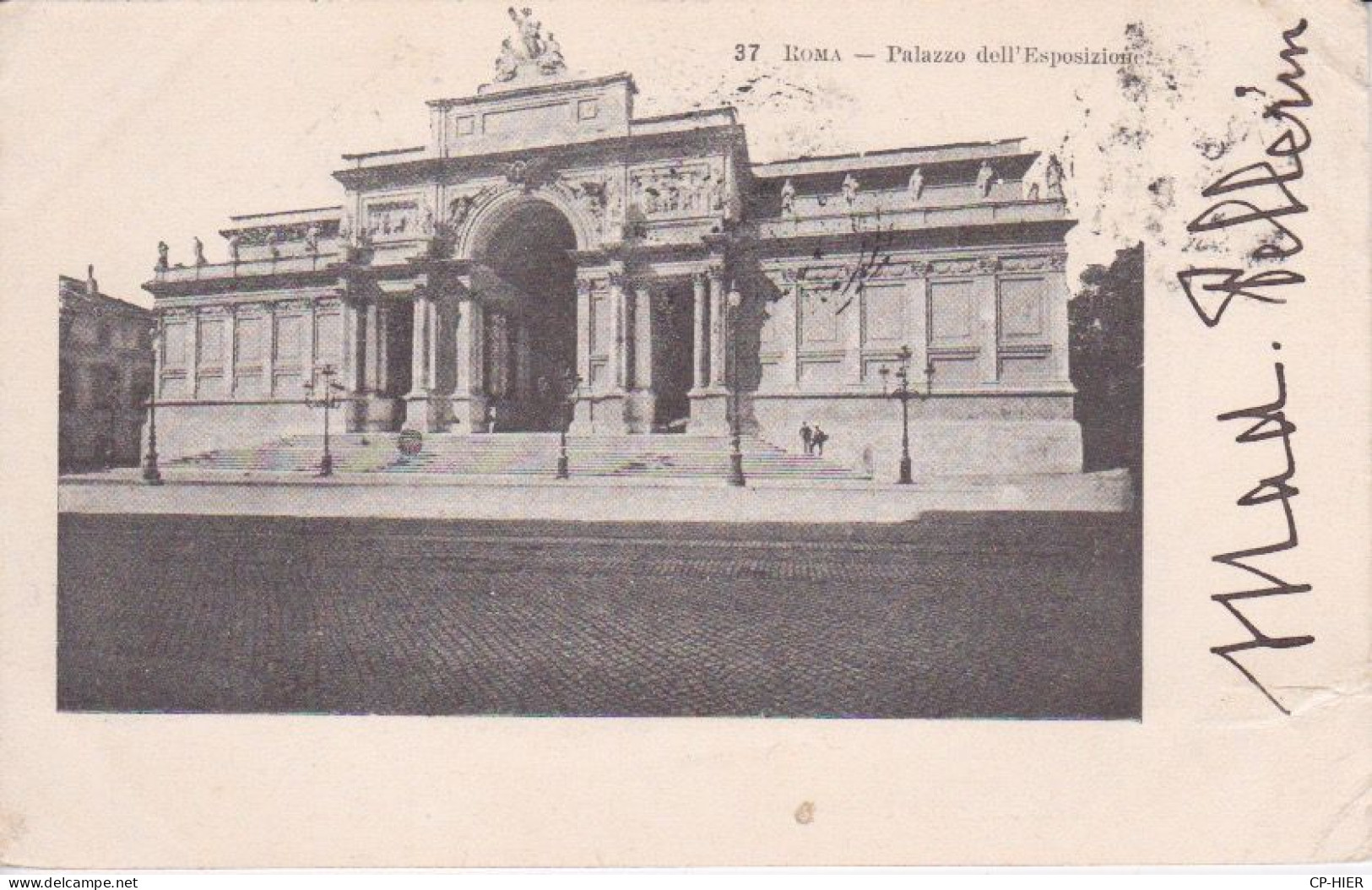 1900 ITALIE - ITALIA - ROME - ROMA - PALAZZO DELL' ESPOSIZIONE - Mostre, Esposizioni