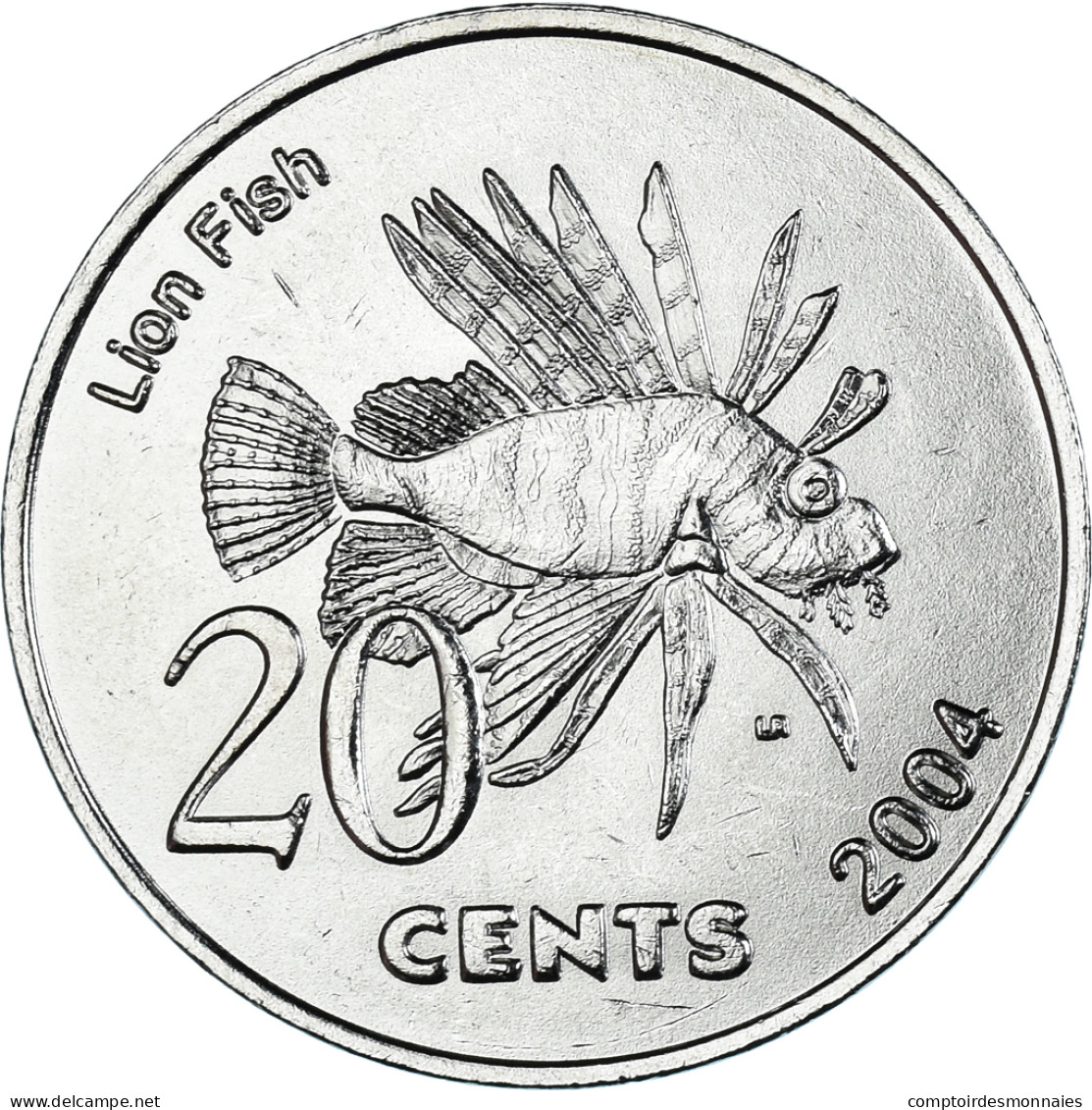 Monnaie, COCOS (KEELING) ISLANDS, 20 Cents, 2004, Roger Williams, Massachusetts - Altri & Non Classificati