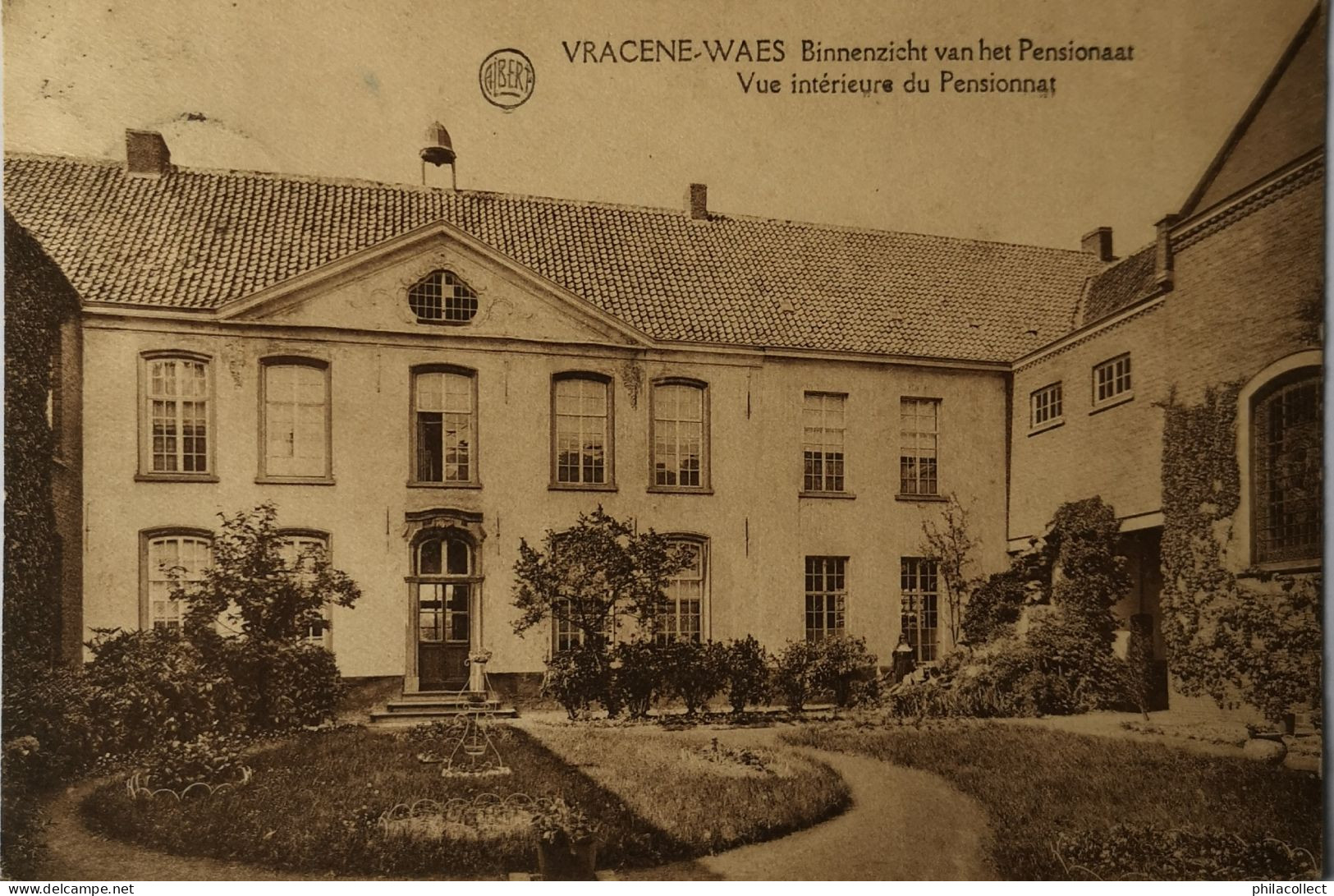 Vracene Waes (Beveren) Binnenzicht Van Het Pensionaat 1924 - Beveren-Waas