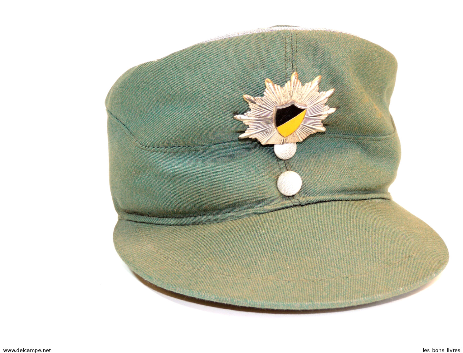 Casquette Police Allemande Intervention 1945 - Headpieces, Headdresses
