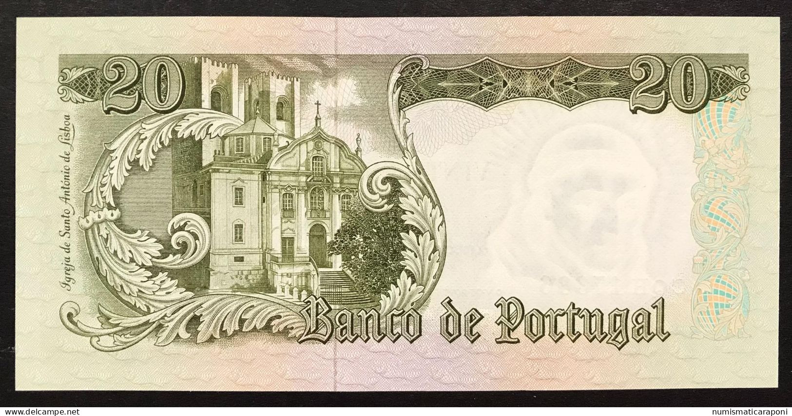 Portogallo Portugal 20 Escudos 1964 Fds  Lotto.1795 - Portugal