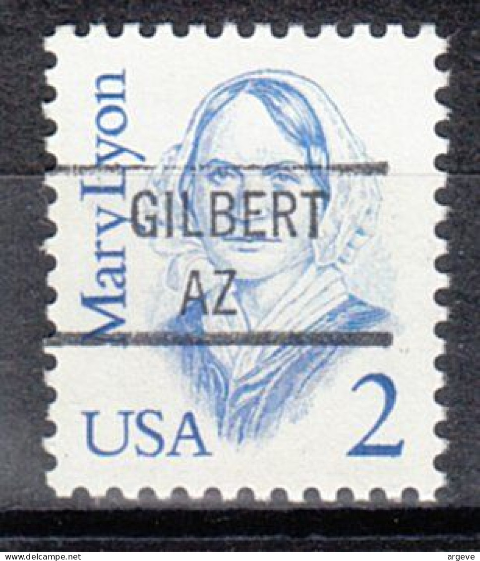 USA Precancel Vorausentwertungen Preo Locals Arizona, Gilbert 841 - Precancels