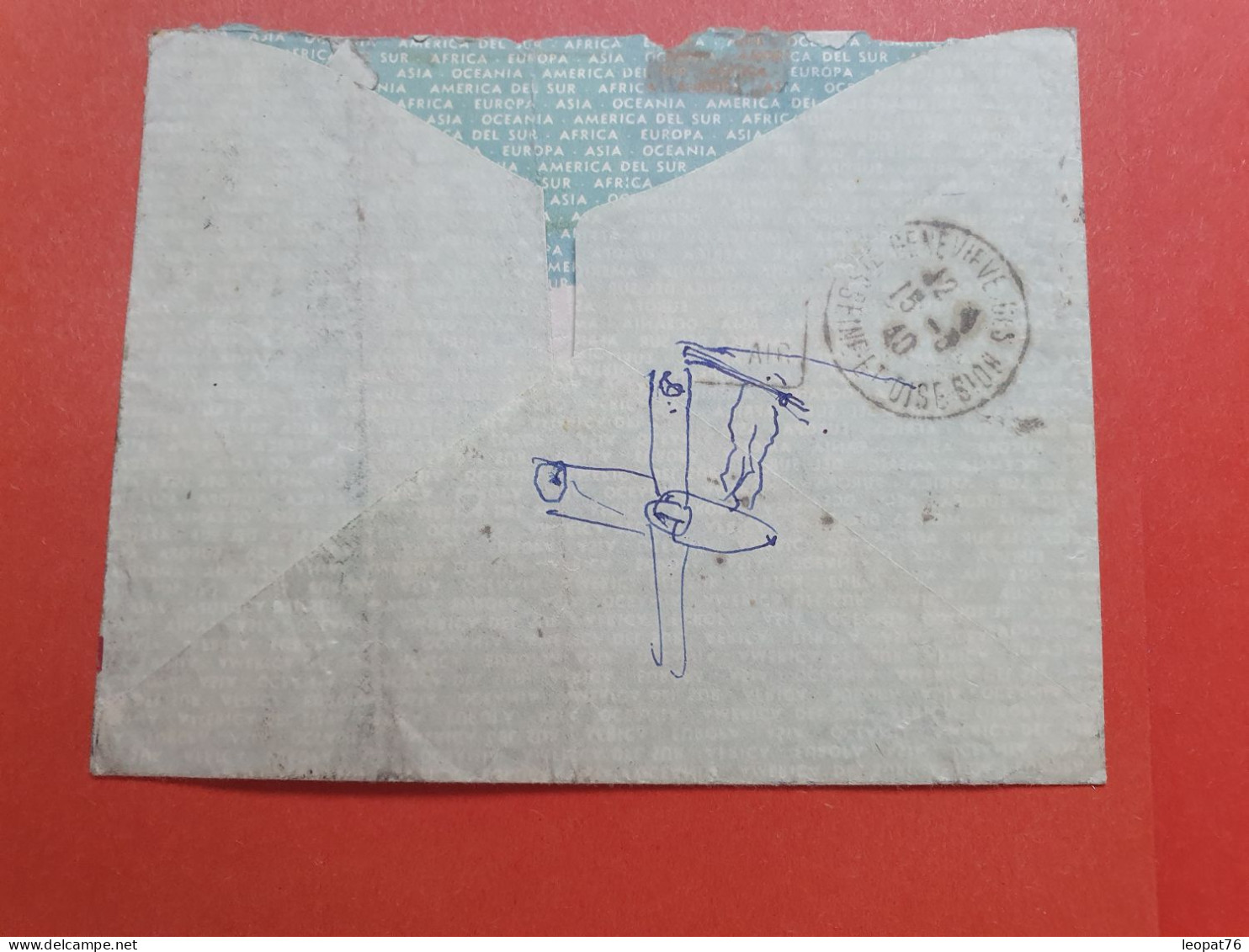 Argentine - Enveloppe De Buenos Aires Pour La France Par Avion En 1940 - Réf 1076 - Lettres & Documents