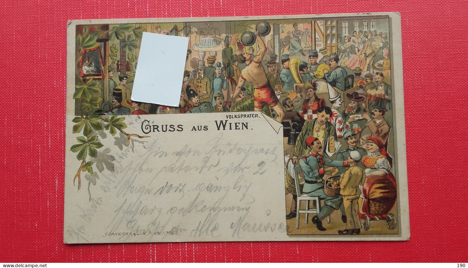 Gruss Aus Wien.Volksprater.Schneider&Lux,Wien No.362.1996! - Prater