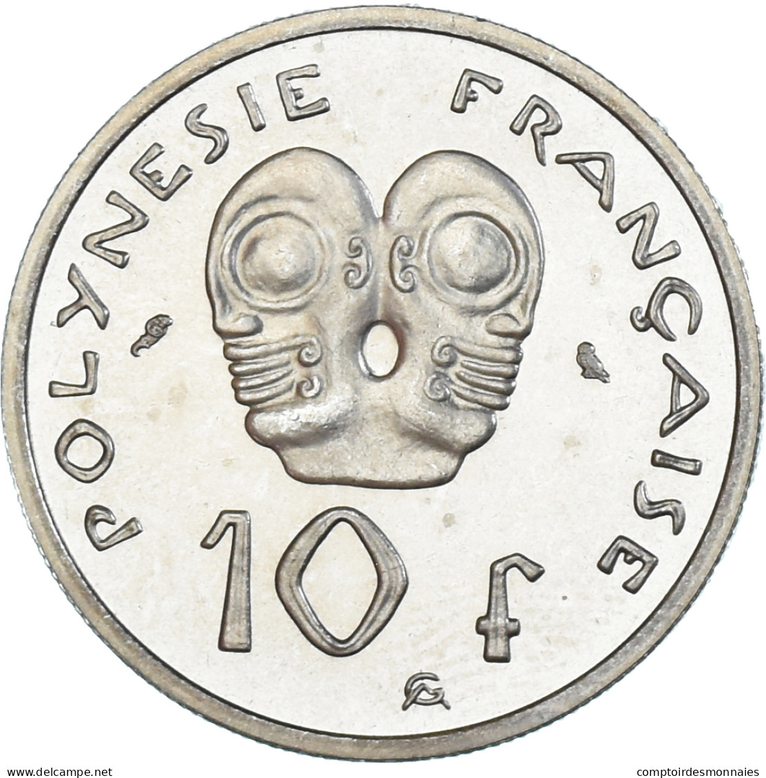 Monnaie, Polynésie Française, 10 Francs, 1967, Monnaie De Paris, ESSAI, FDC - Frans-Polynesië