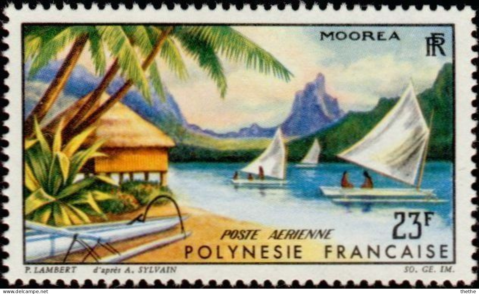 POLYNESIE - Paysage De Moorea - Neufs