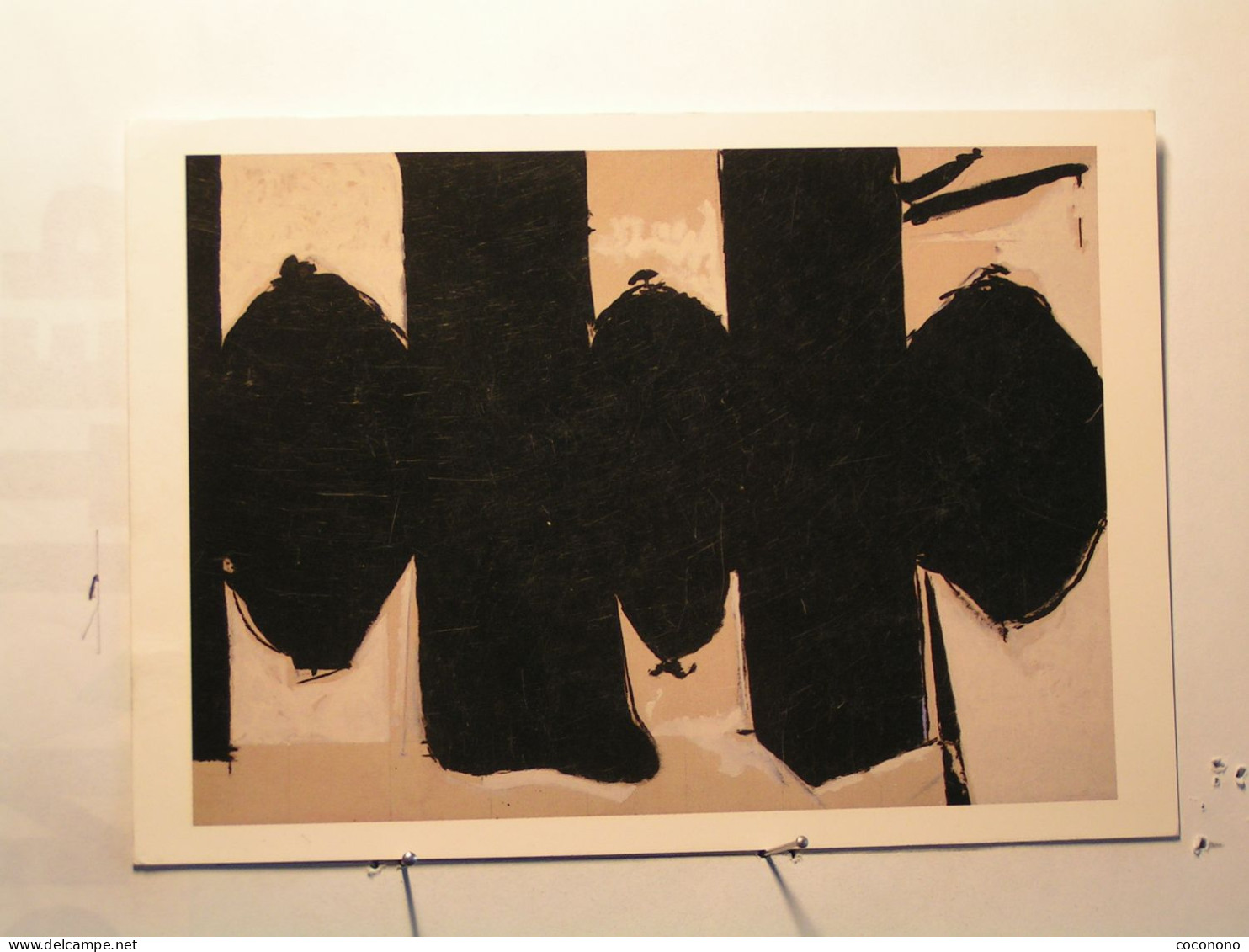 New York City - Guggenheim Muséum - Robert Motherwell " Elegy To The Spanish Républic " - Musea