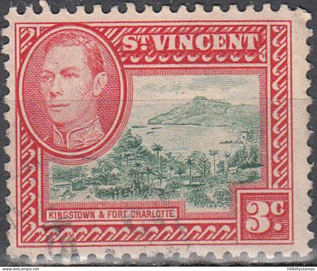 ST VINCENT  SCOTT NO  158  USED   YEAR  1949 - St.Vincent (1979-...)