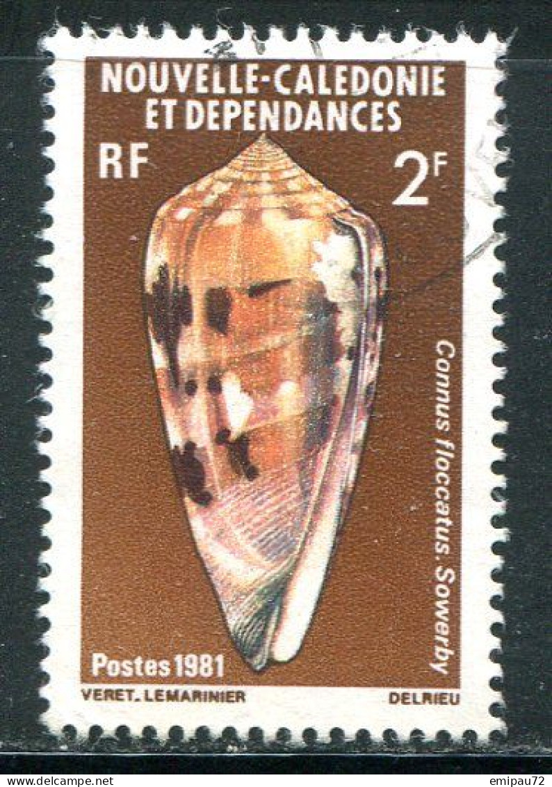 NOUVELLE CALEDONIE- Y&T N°447- Oblitéré (coquillage) - Used Stamps