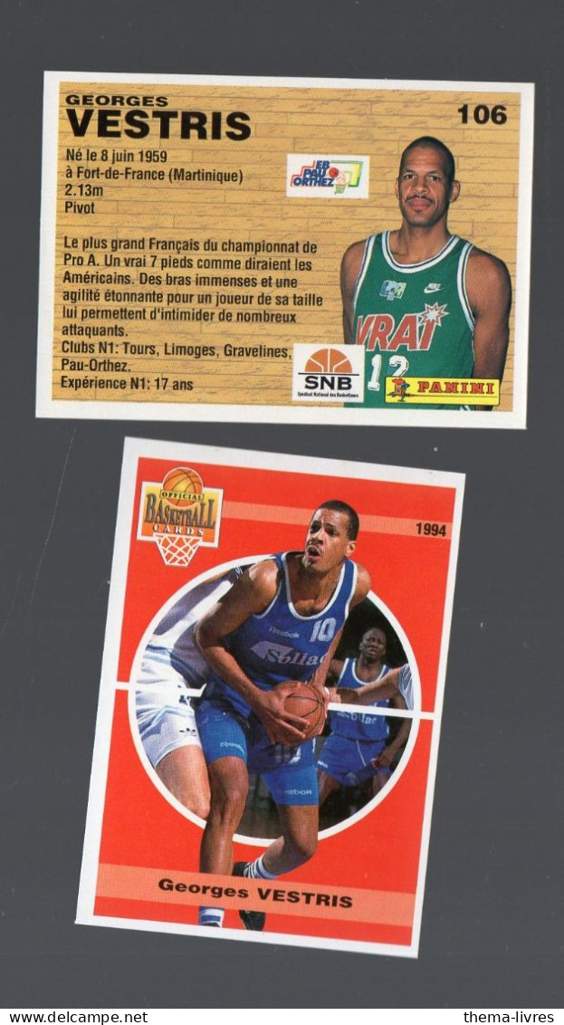 (Basket) Image PANINI 1994 N°106 GEORGES VESTRIS  (PPP42672F) - Sonstige & Ohne Zuordnung