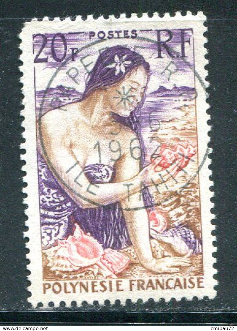 POLYNESIE FRANCAISE- Y&T N°11- Oblitéré (très Belle Oblitération!!!) - Used Stamps