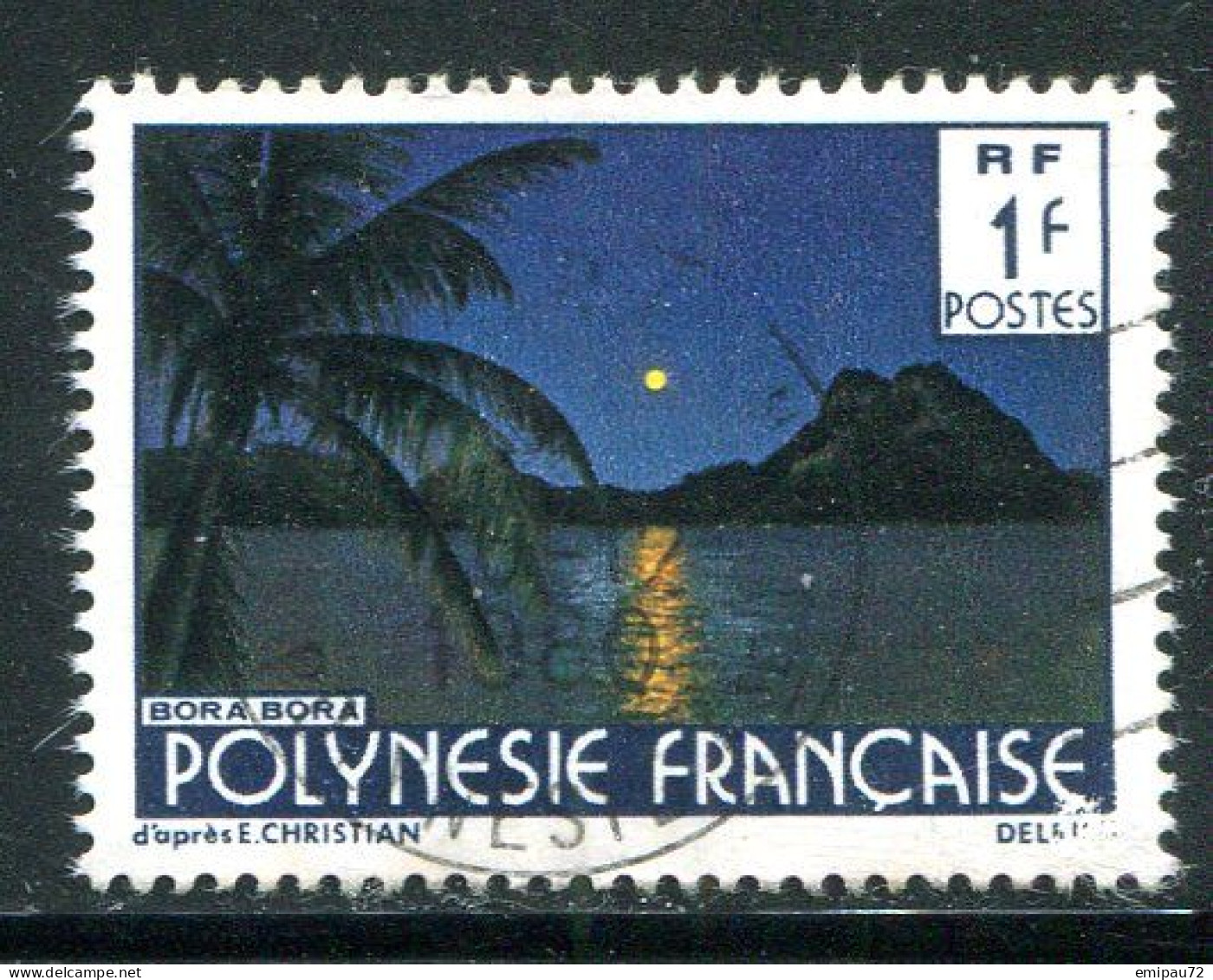 POLYNESIE FRANCAISE- Y&T N°132- Oblitéré - Gebruikt