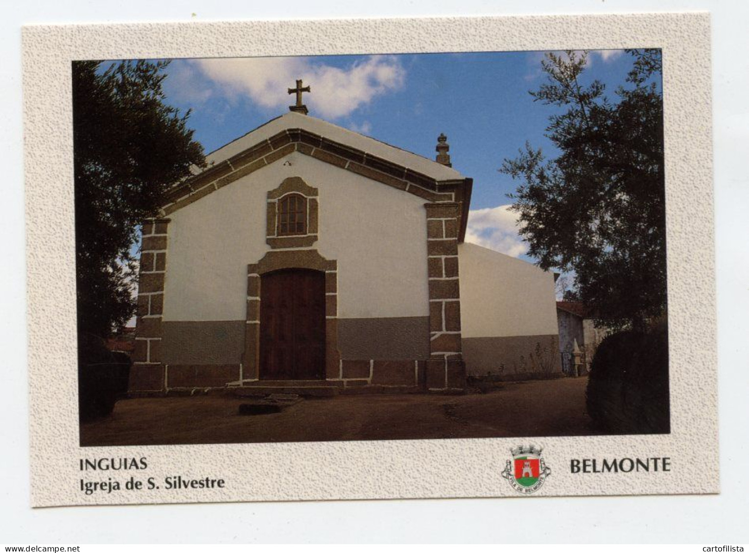 BELMONTE, Castelo Branco - Igreja De S. Silvestre  ( 2 Scans ) - Castelo Branco