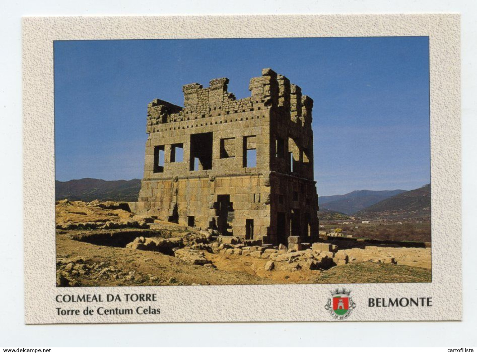 BELMONTE, Castelo Branco - Colmeal Da Torre, Torre De Centum Celas  ( 2 Scans ) - Castelo Branco