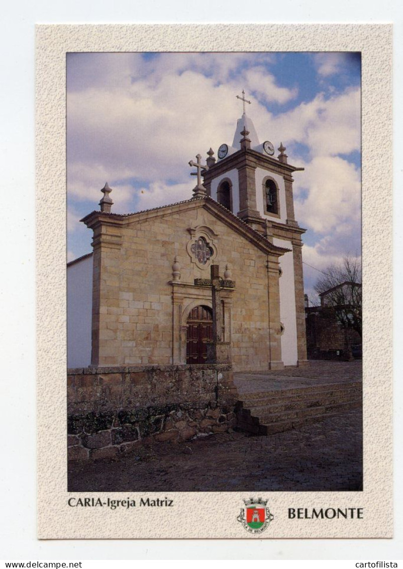 BELMONTE, Castelo Branco - CARIA, Igreja Matriz  ( 2 Scans ) - Castelo Branco