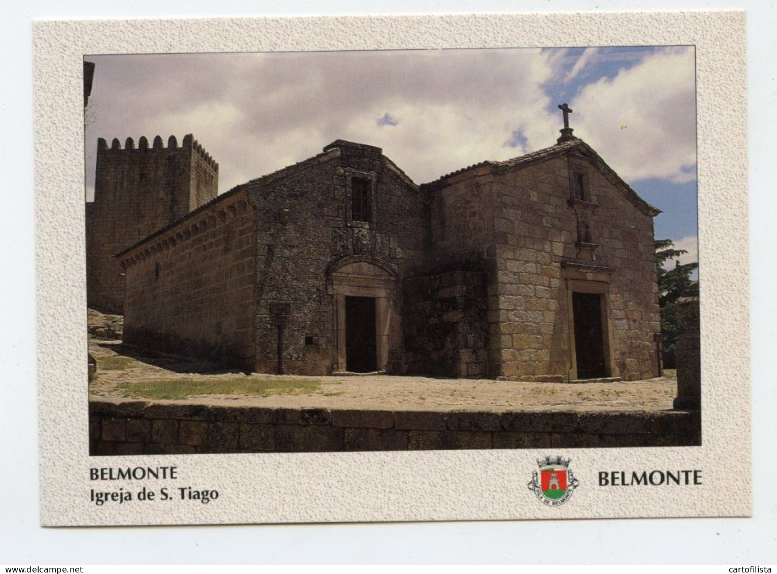 BELMONTE, Castelo Branco - Igreja De S. Tiago  ( 2 Scans ) - Castelo Branco