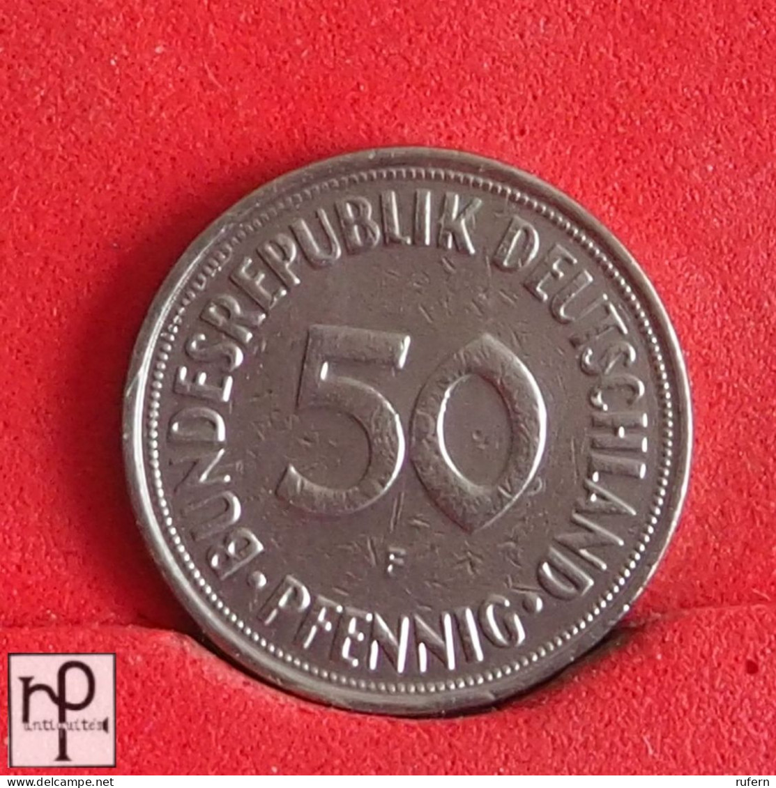 GERMANY 50 PFENNIG 1971 F -    KM# 109,1 - (Nº55094) - 50 Pfennig